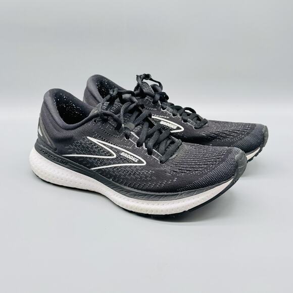 Brooks Shoes Womens 8.5 Black Glycerin 19 Athletic Running Sneakers Cushioned - Picture 2 of 11